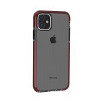 Wholesale iPhone 11 Pro Max (6.5in) Mesh Armor Hybrid Case (Red)